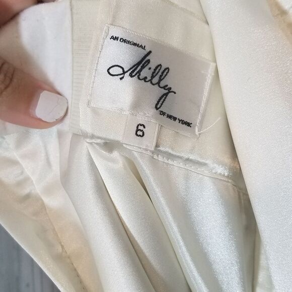 Milly of New York Strapless Sheath Metallic Dress6 - Picture 5 of 5